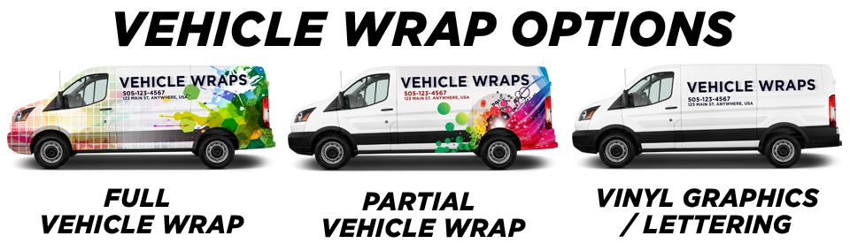 Albuquerque Vehicle Wraps vehicle wrap options